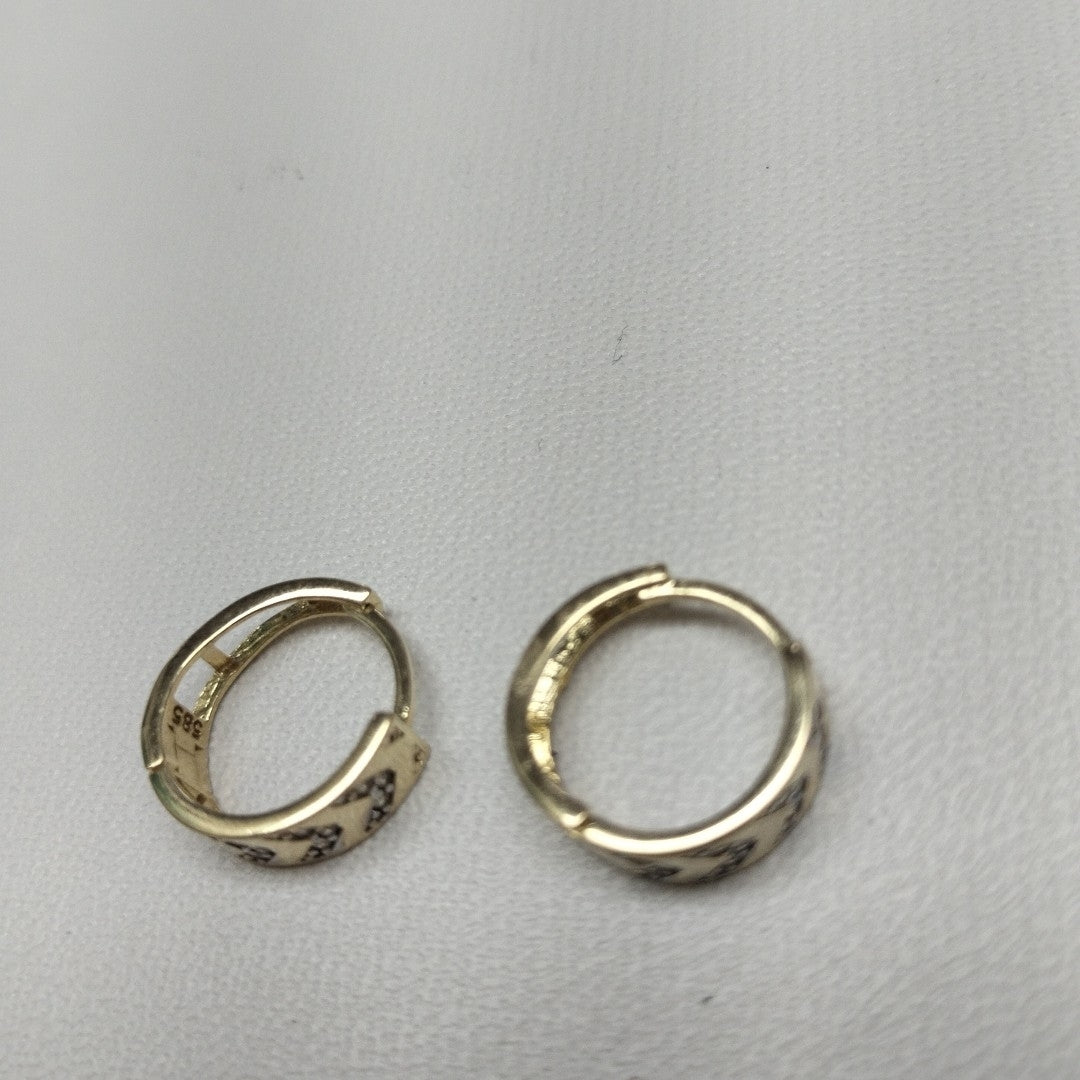 HUGGIES ORO 14K 2.5 (NUEVO)