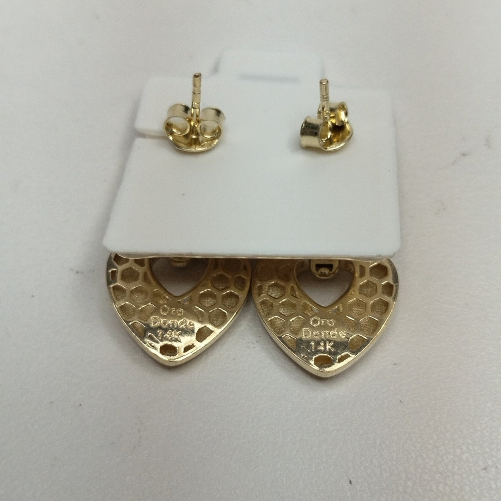 BROQUELES ORO 14K 3.4 (NUEVO)