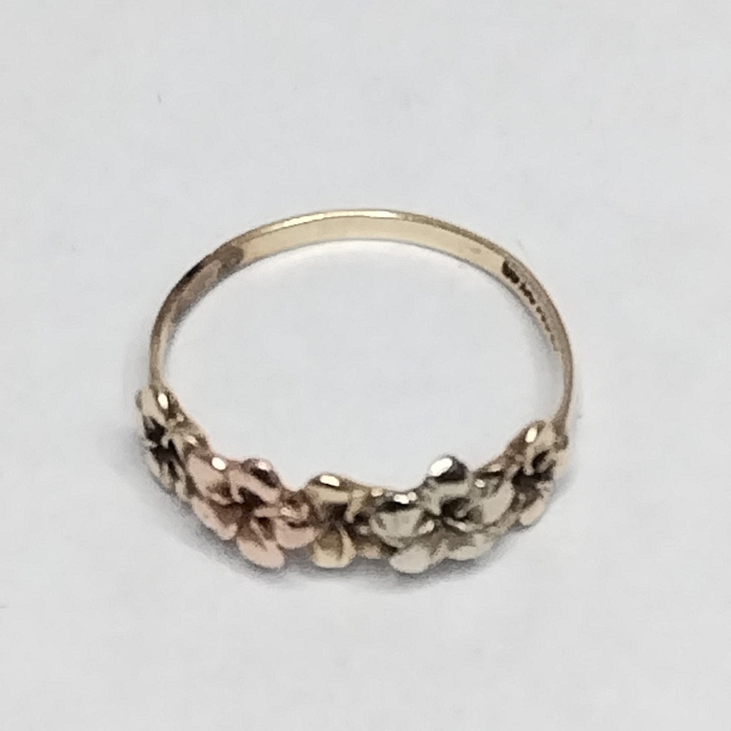 ANILLITO ORO, ORO COMBINADO 14 K 1.9 GRMS (SEMINUEVO)
