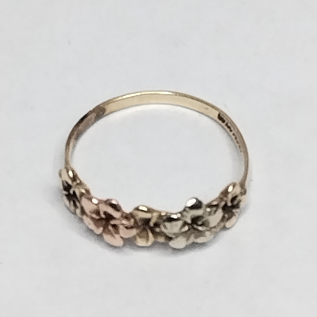ANILLITO ORO, ORO COMBINADO 14 K 1.9 GRMS (SEMINUEVO)