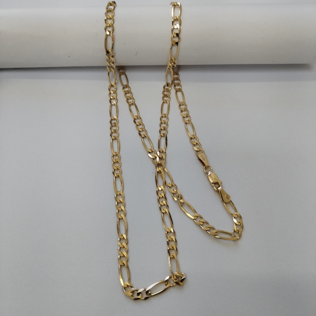 CADENA TEJIDO 3X1 12.8G 60 CM (NUEVO)