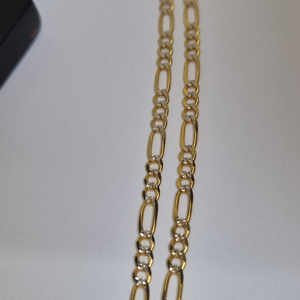 CADENA TEJIDO 3X1 9.1G 60 CM 14K (NUEVO)