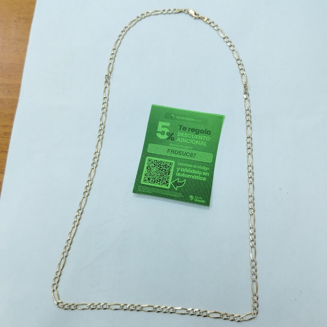 CADENA ORO 14 K 10,40 GRMS (SEMINUEVO)