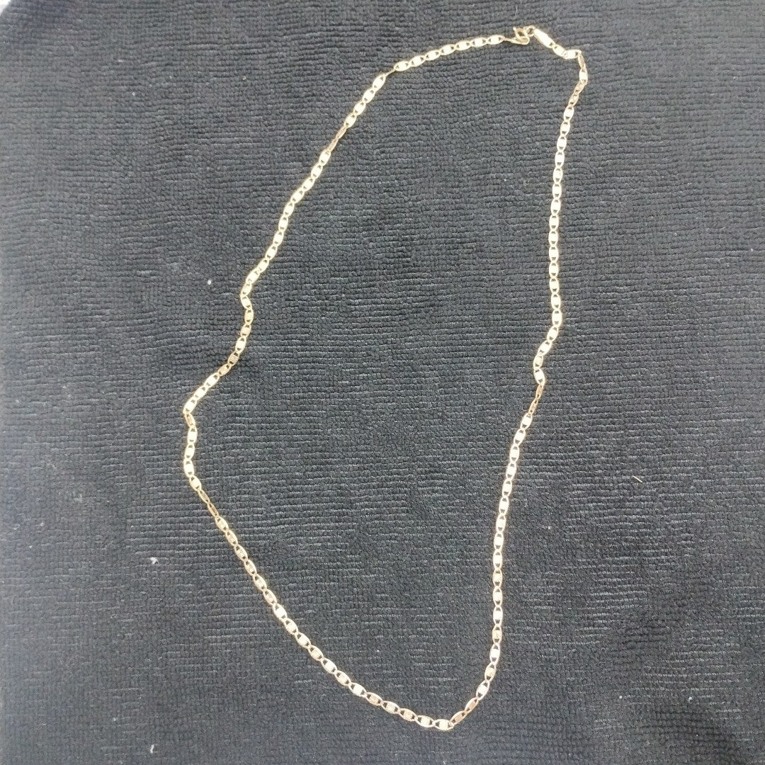 CADENA ORO, ORO COMBINADO 10 K 4.6 GRMS (SEMINUEVO)