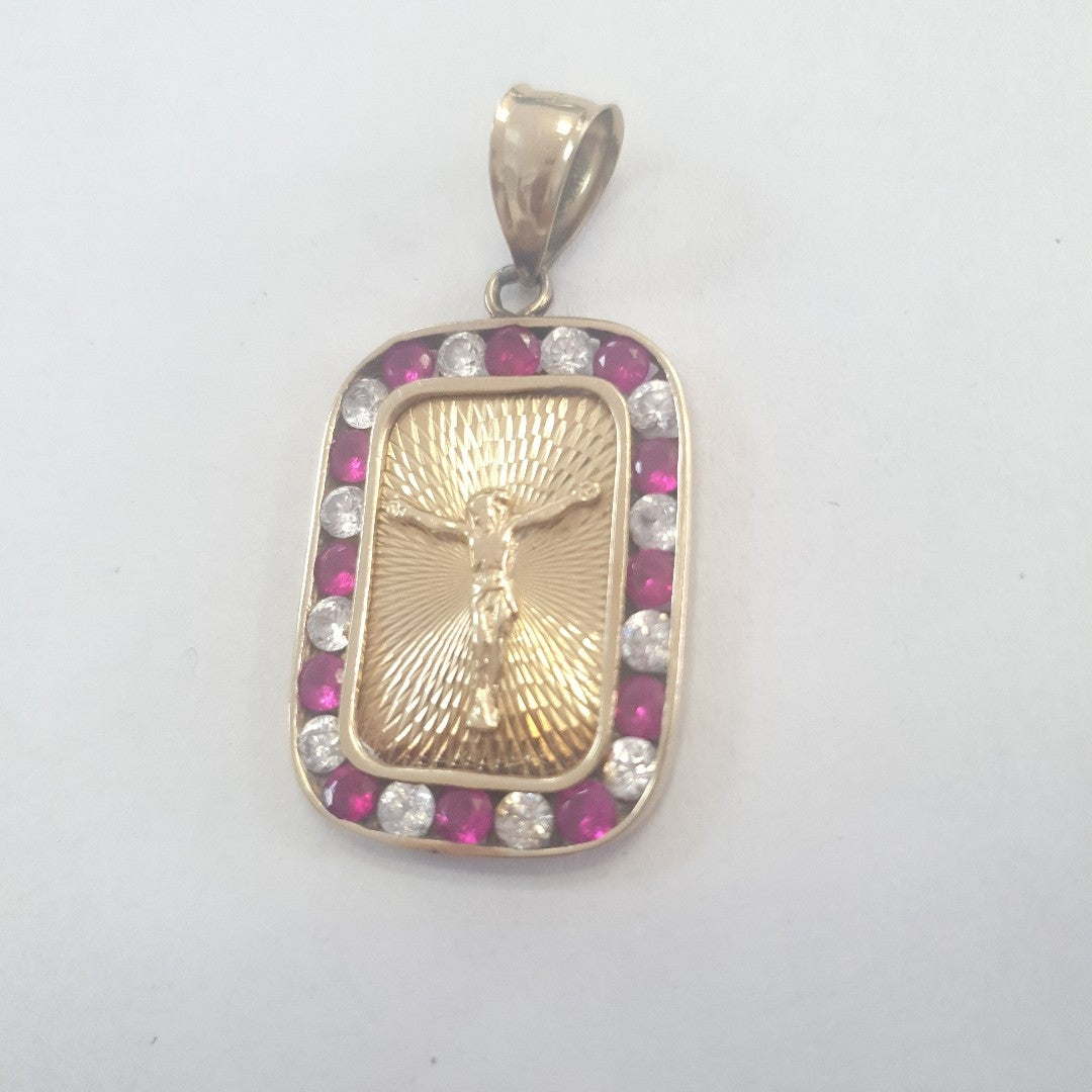 K1 6,90 GRMS 14 K ESPECIFICACIONES COMPLEMENTARIAS MEDALLA RELIGIOSA CRISTO (SEMINUEVO)