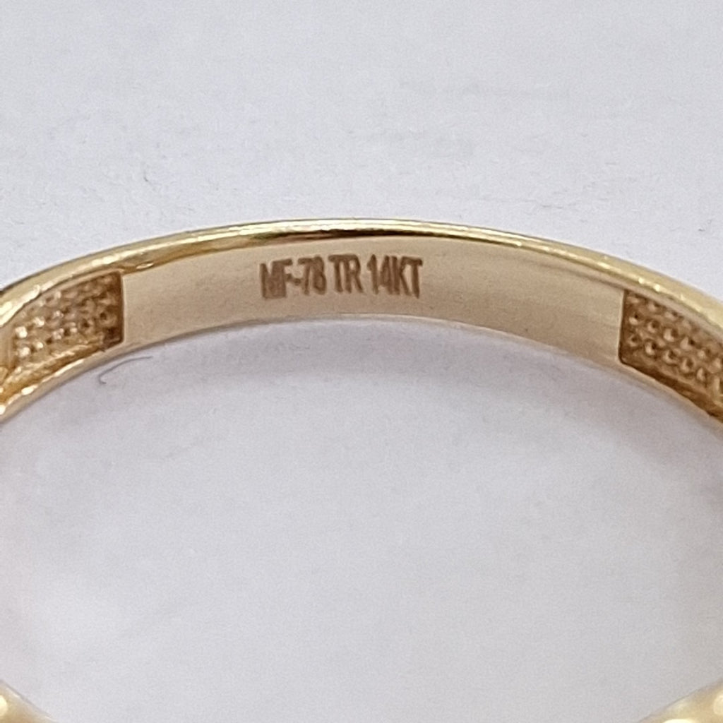 ANILLO ORO 14 K 2,00 GRMS (SEMINUEVO)