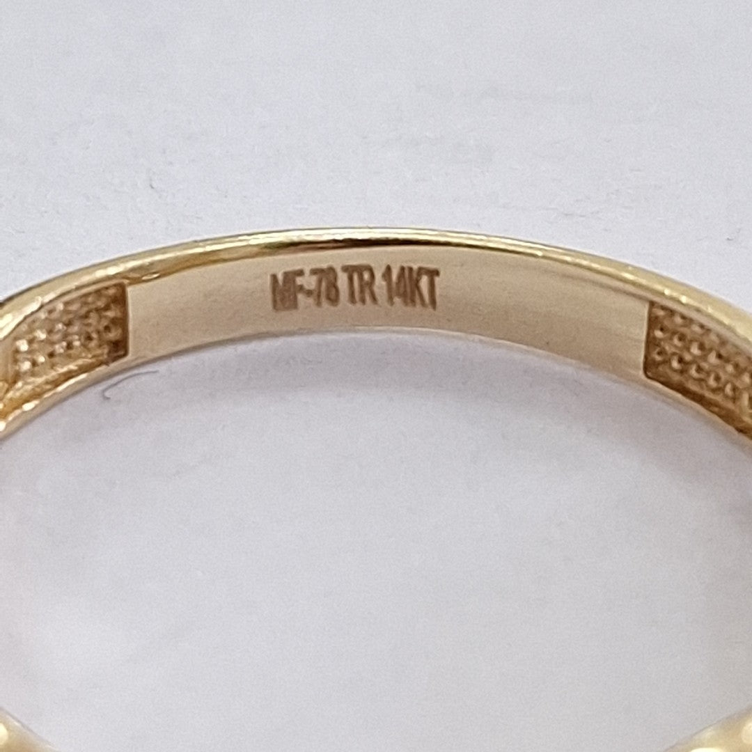 ANILLO ORO 14 K 2,00 GRMS (SEMINUEVO)