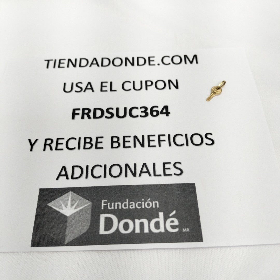 DIJE ORO 14 K 0.5 GRMS (SEMINUEVO)