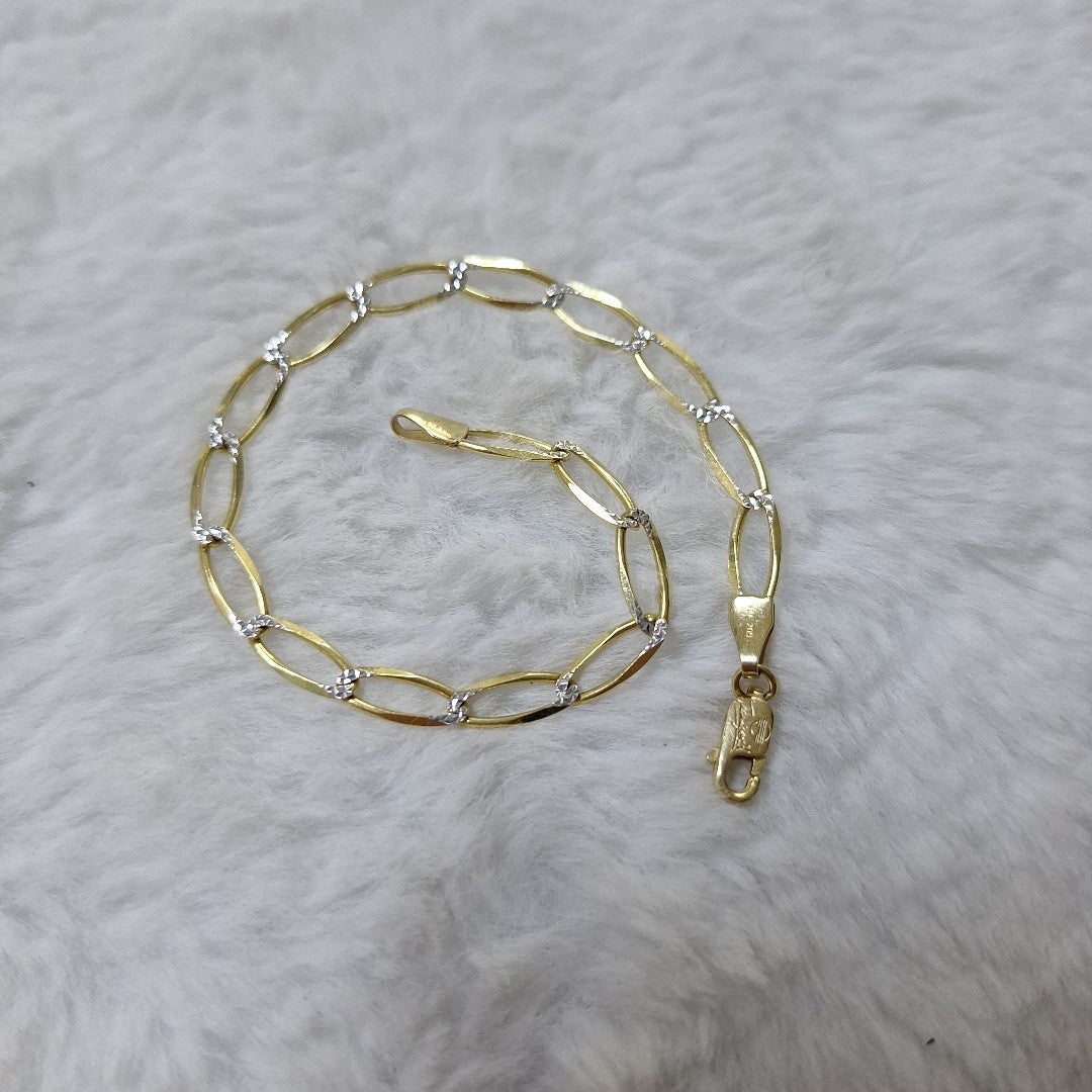 PULSERA ORO 14 K 3.6 GRMS (SEMINUEVO)