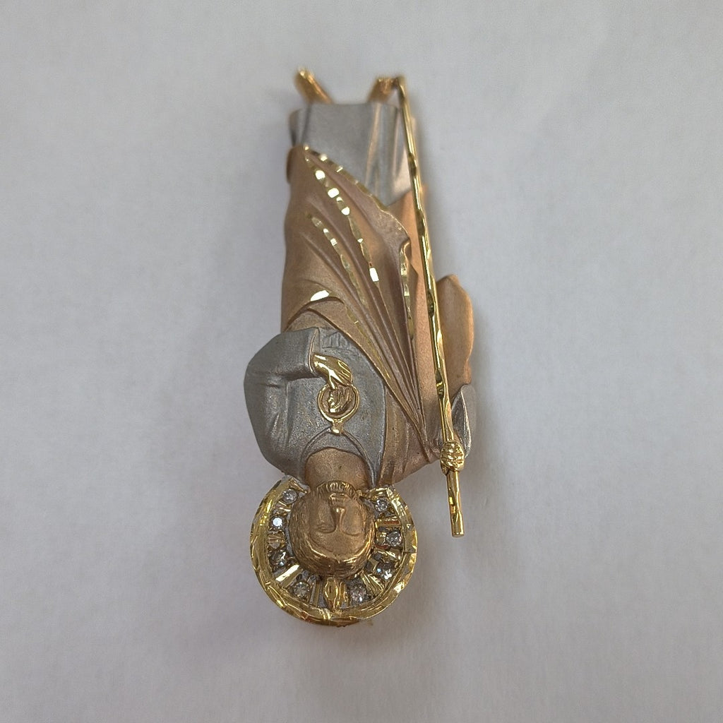 DIJE ORO COMBINADO 10 K 12,40 GRMS (SEMINUEVO)
