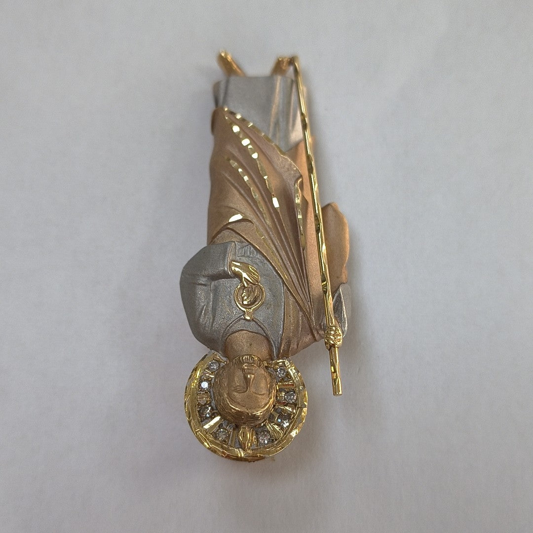 DIJE ORO COMBINADO 10 K 12,40 GRMS (SEMINUEVO)