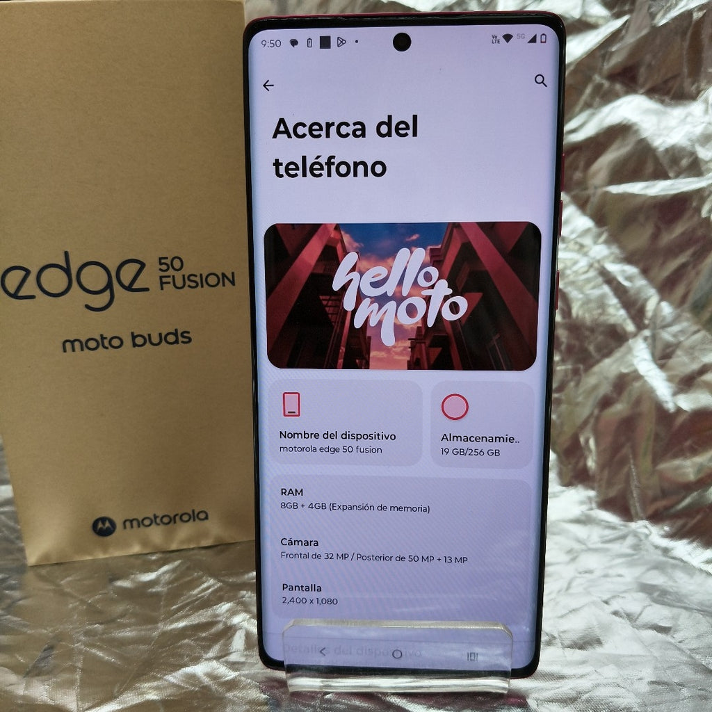 CELULAR MOTOROLA EDGE 50 FUSION XT2429-1 256 GB 8 GB RAM (SEMINUEVO)