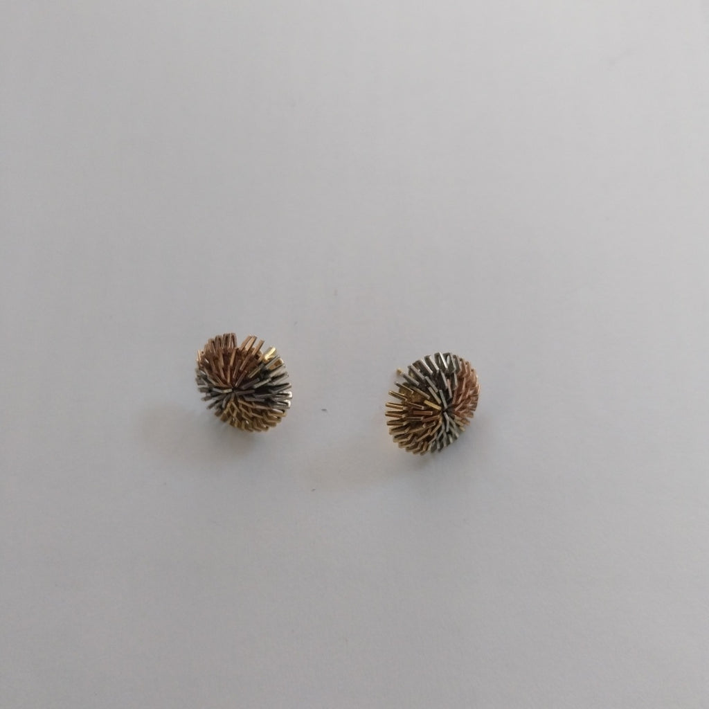 ARETES PAR ORO 14 K 3 GRMS (SEMINUEVO)