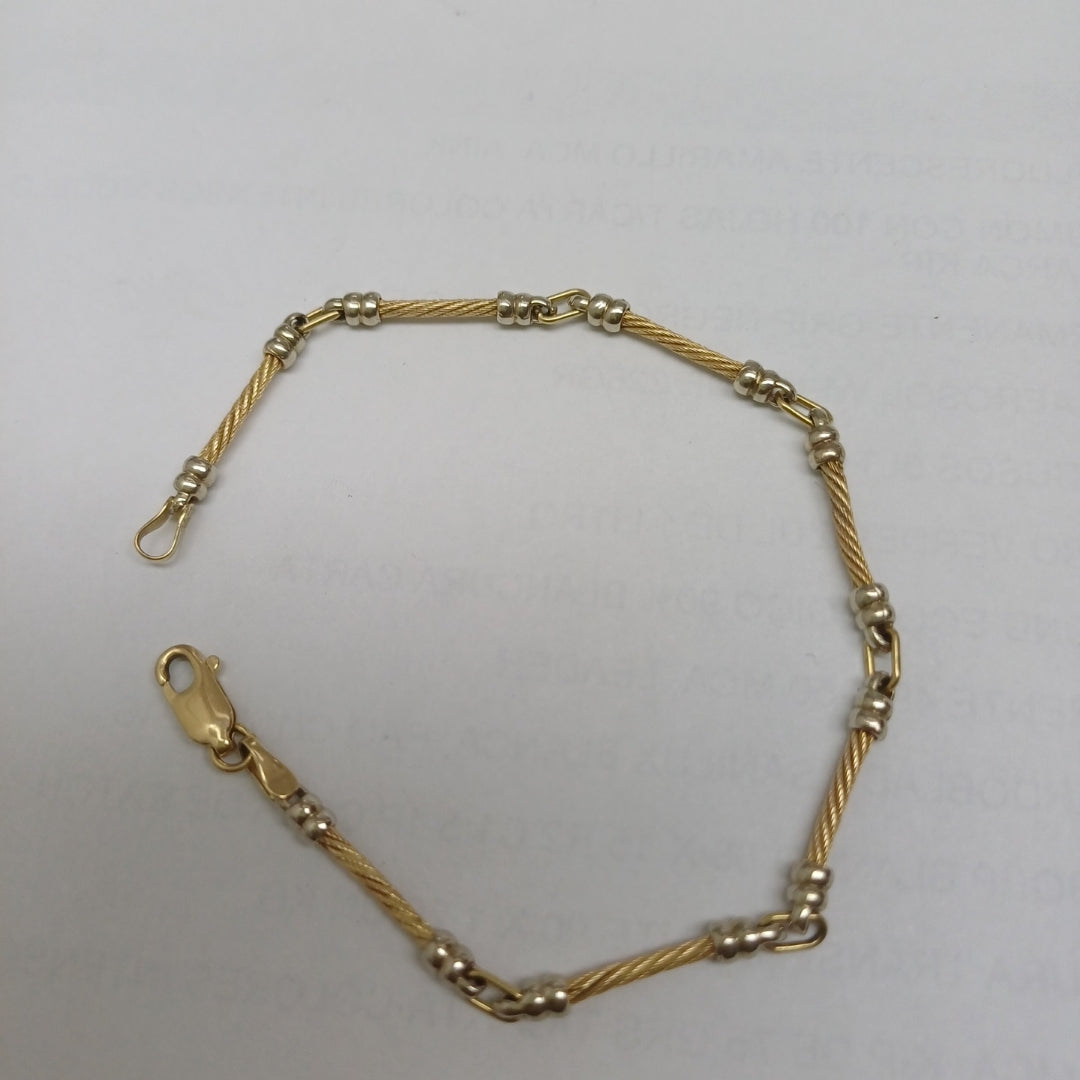 PULSERA ORO 14 K 5.3 GRMS (SEMINUEVO)