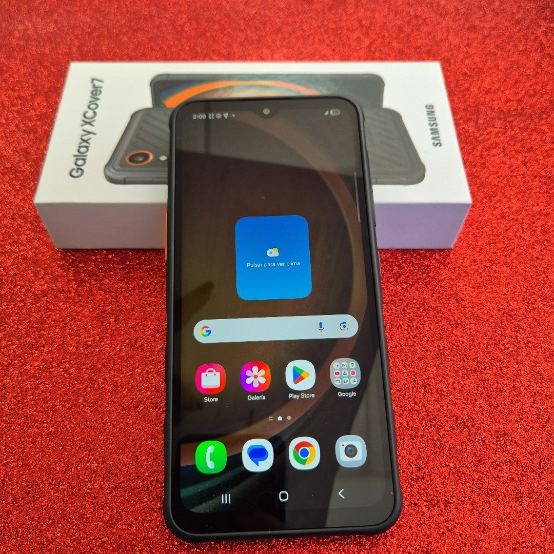 CELULAR SAMSUNG GALAXY XCOVER 7 SM-G556B (2024) 128 GB 6 GB RAM (SEMINUEVO)