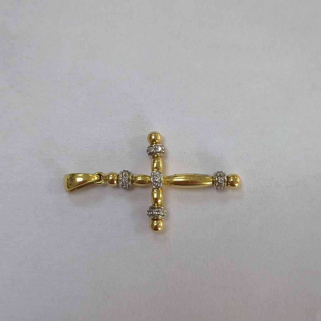 CRUZ, DIJE ORO 18 K 4.4 GRMS (SEMINUEVO)