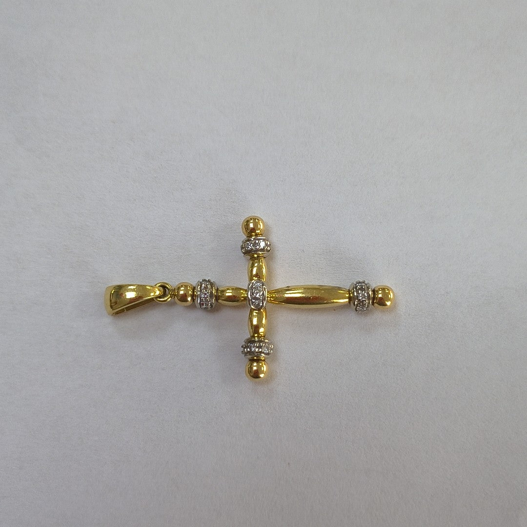 CRUZ, DIJE ORO 18 K 4.4 GRMS (SEMINUEVO)