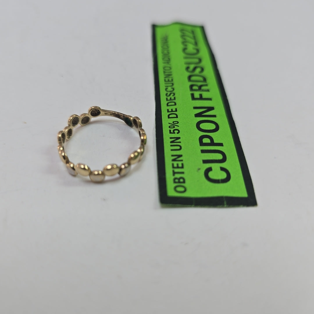ANILLO ORO 10 K 1.1 GRMS (SEMINUEVO)