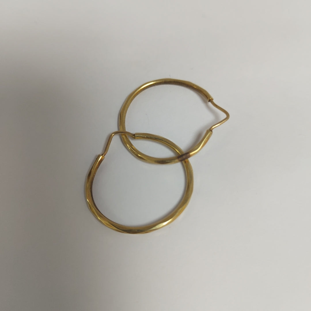 ARRACADAS PAR ORO 14 K 2,00 GRMS (SEMINUEVO)