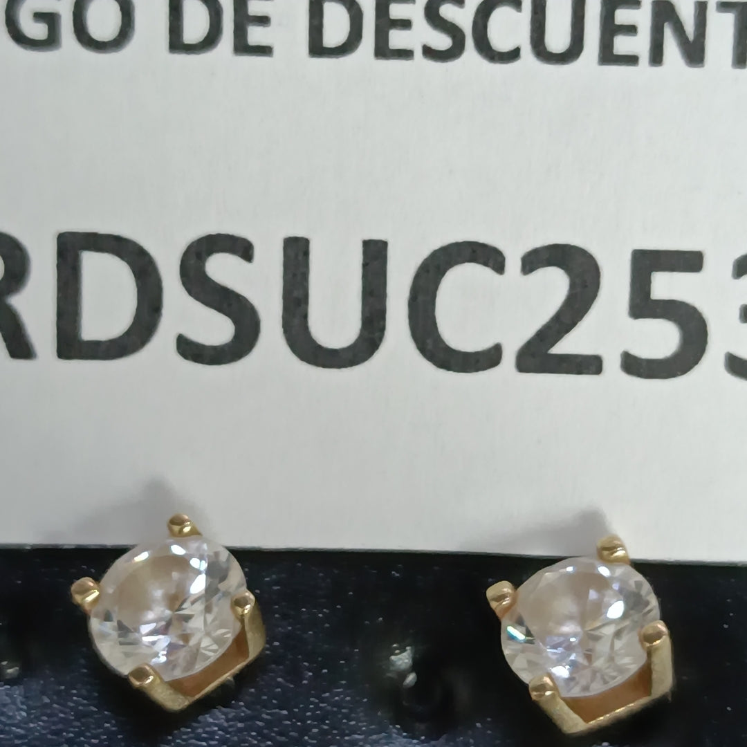 BROQUELES PAR ORO 10 K 1.4 GRMS (SEMINUEVO)