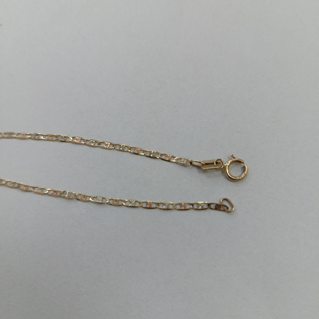 CADENA ORO,ORO COMBINADO 14 K 1,80 GRMS (SEMINUEVO)