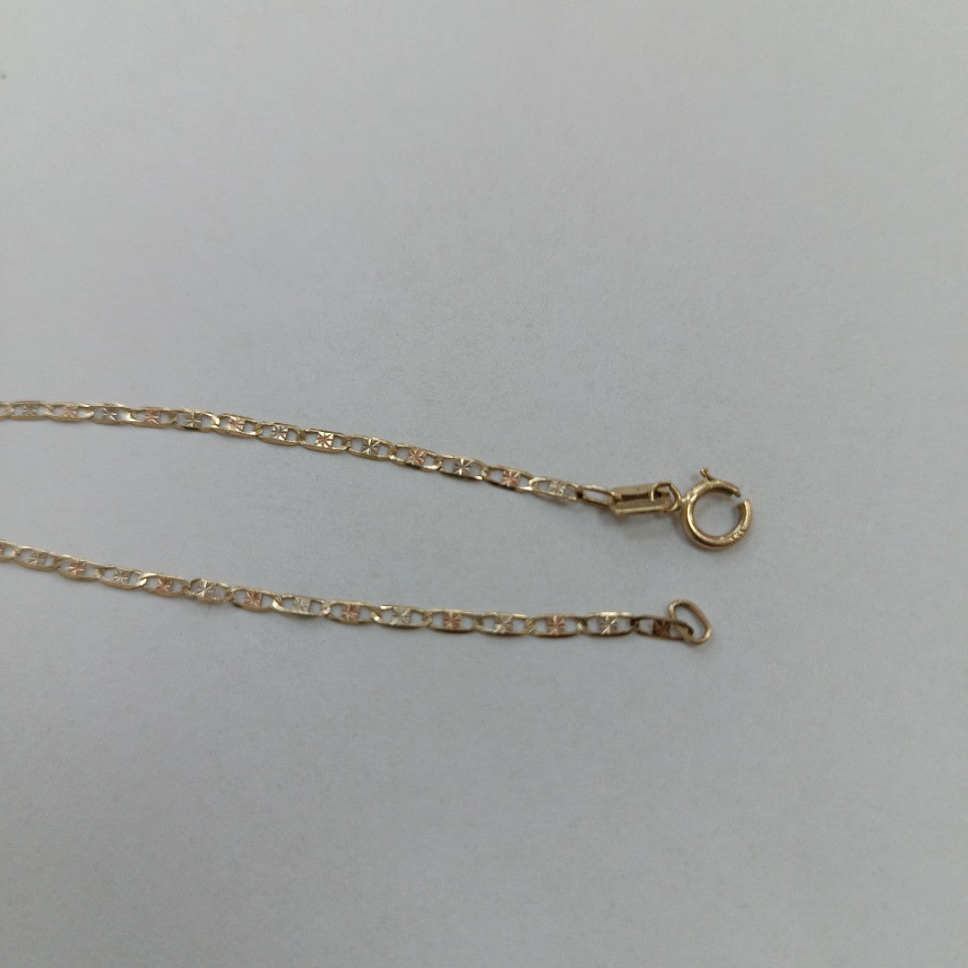 CADENA ORO,ORO COMBINADO 14 K 1,80 GRMS (SEMINUEVO)