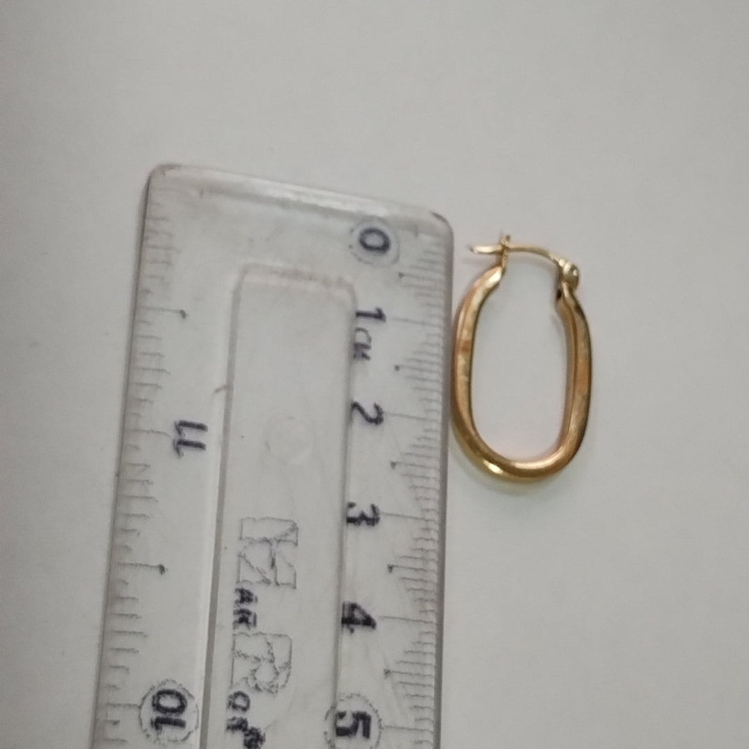 ARRACADAS PAR ORO 14 K 2.5 GRMS (SEMINUEVO)