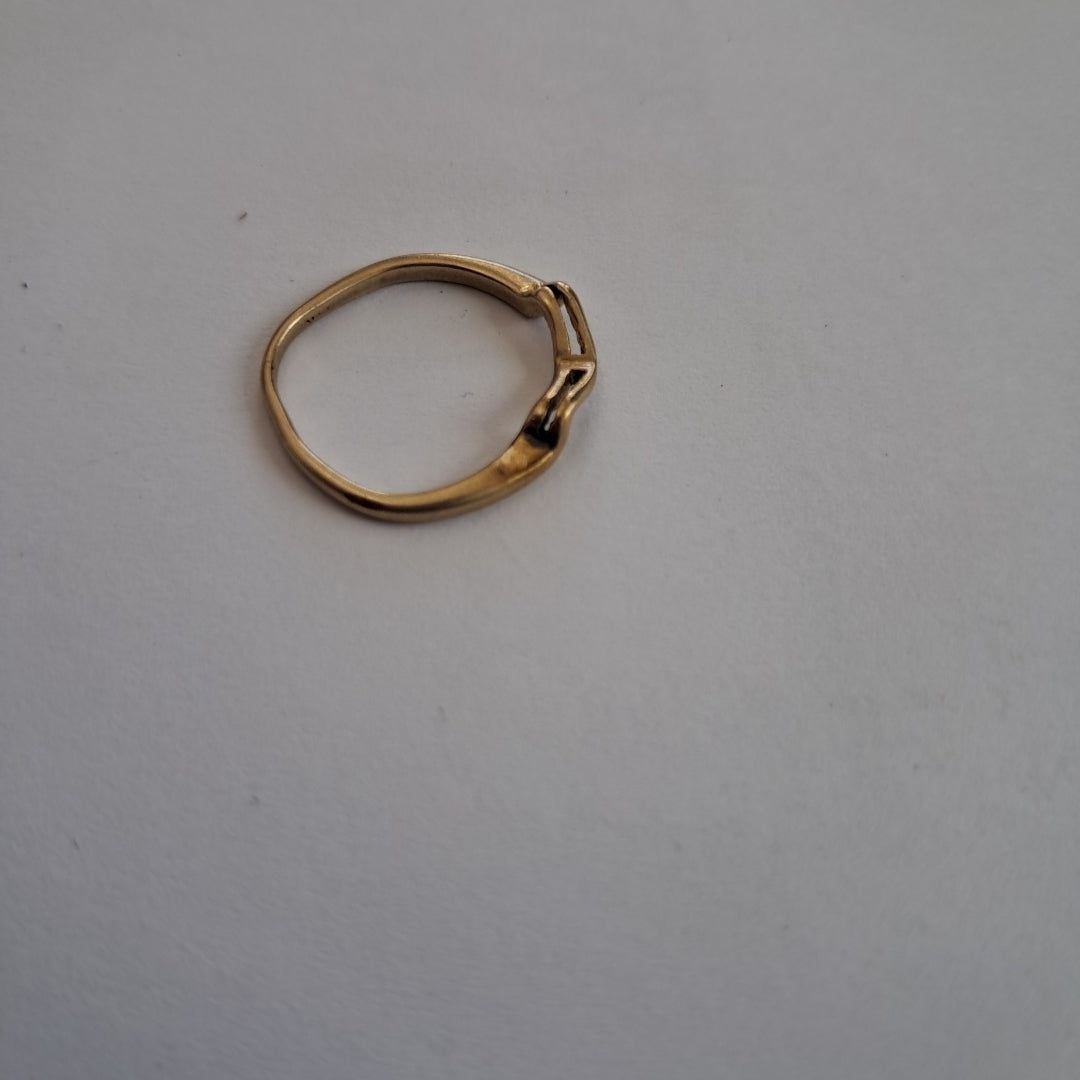 ANILLO ORO 10 K 1.6 GRMS (SEMINUEVO)