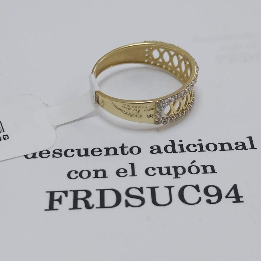 ANILLOS DAMA ORO 14K 1.5 (NUEVO)