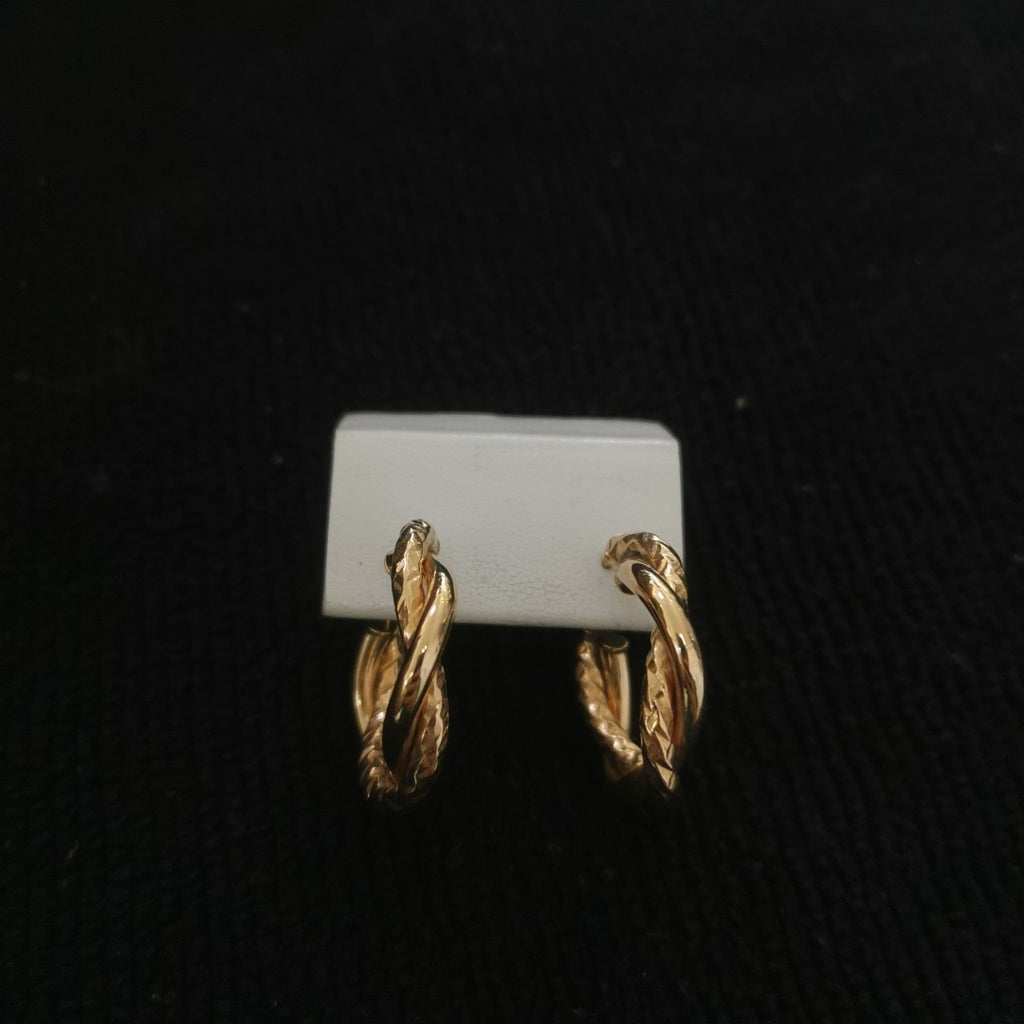ARRACADAS PAR ORO 14 K 1,60 GRMS (SEMINUEVO)