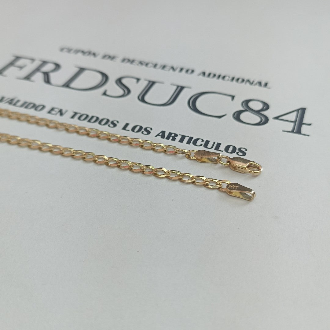 CADENA BARBADA 8.21G 60 CM (NUEVO)