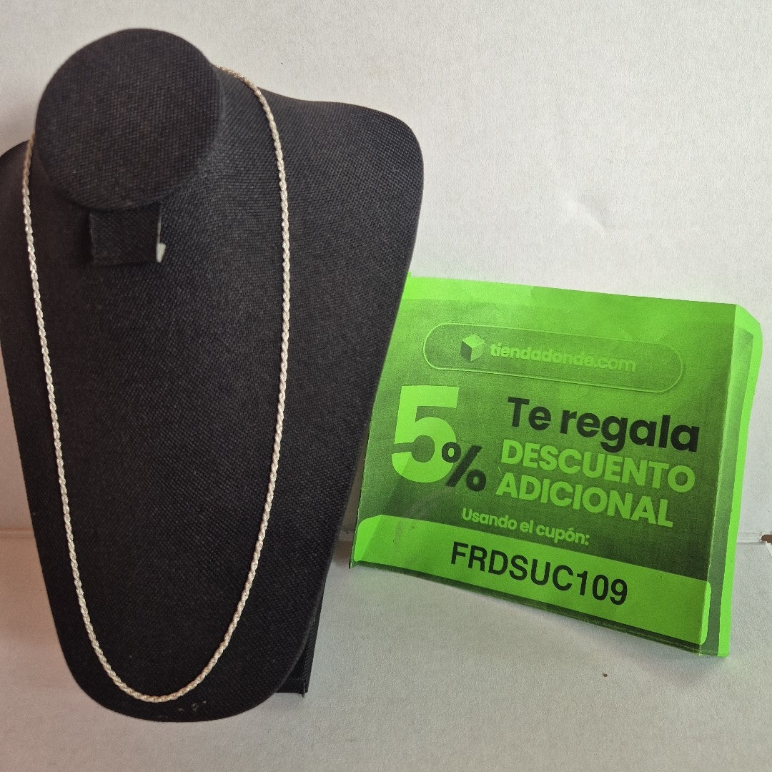 CADENA PLATA 5.8 GRMS (SEMINUEVO)