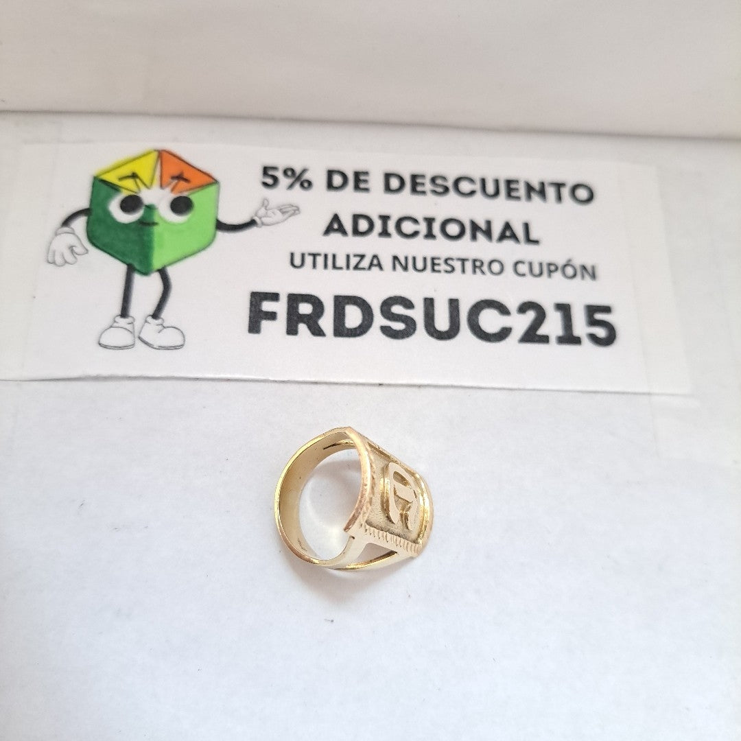 ANILLO ORO 10 K 8,20 GRMS (SEMINUEVO)
