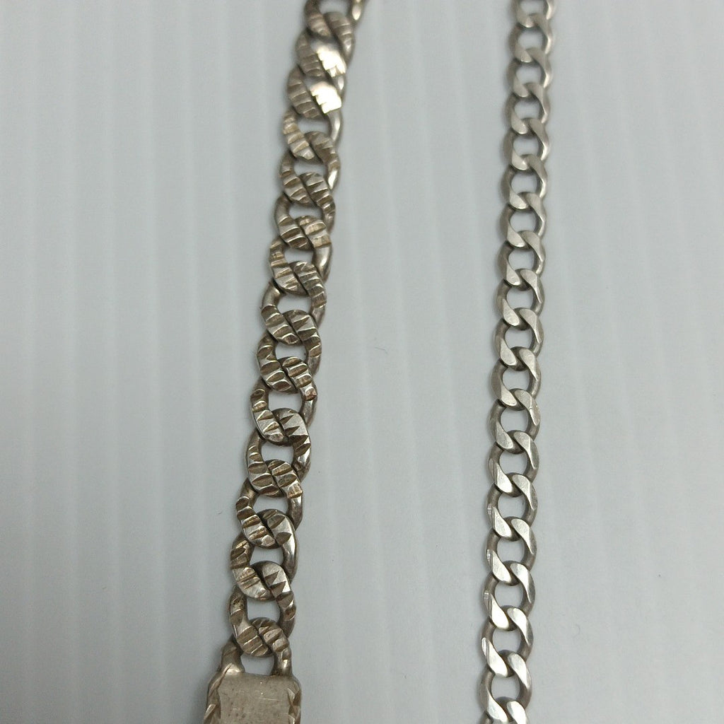 CADENA, DIJE, ESCLAVA PLATA 34.1 GRMS (SEMINUEVO)