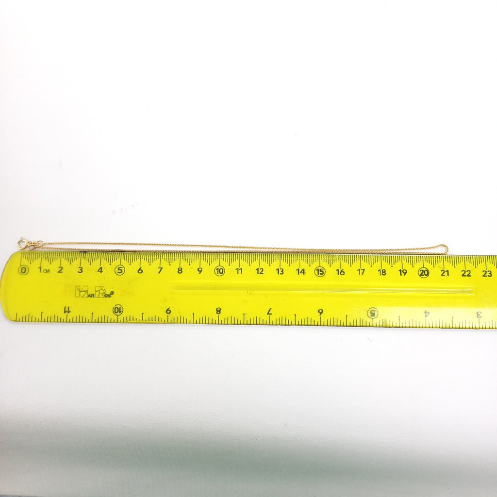 CADENA ORO 14 K 2.2 GRMS (SEMINUEVO)