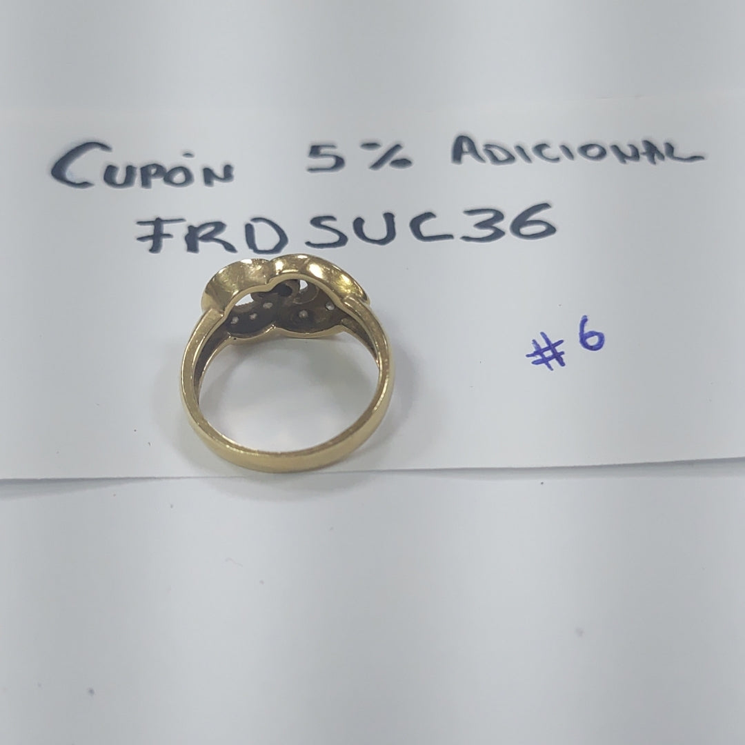 ANILLO ORO 14 K 4,00 GRMS (SEMINUEVO)