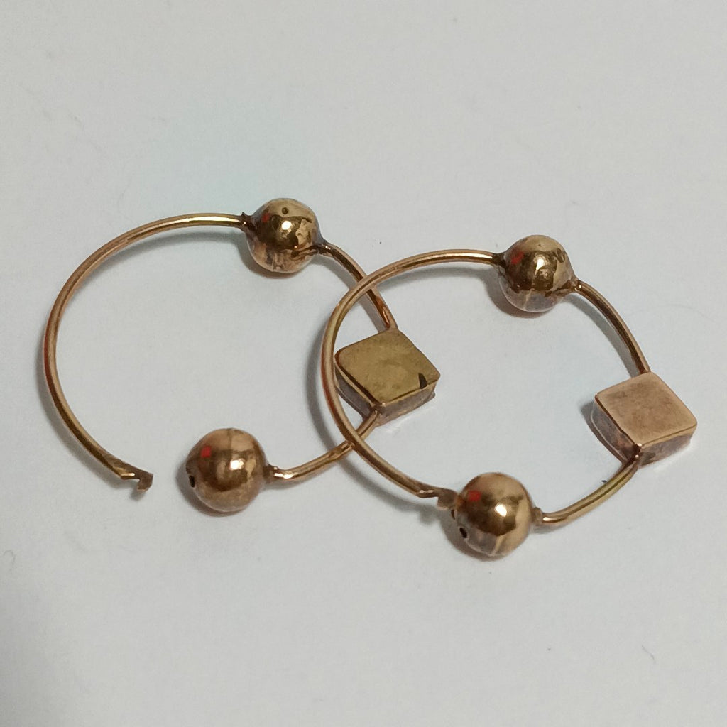 ARRACADAS PAR ORO 8 K 1,80 GRMS (SEMINUEVO)