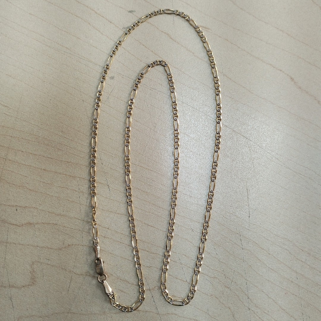 CADENA ORO, RODIADO 14 K 4.9 GRMS (SEMINUEVO)