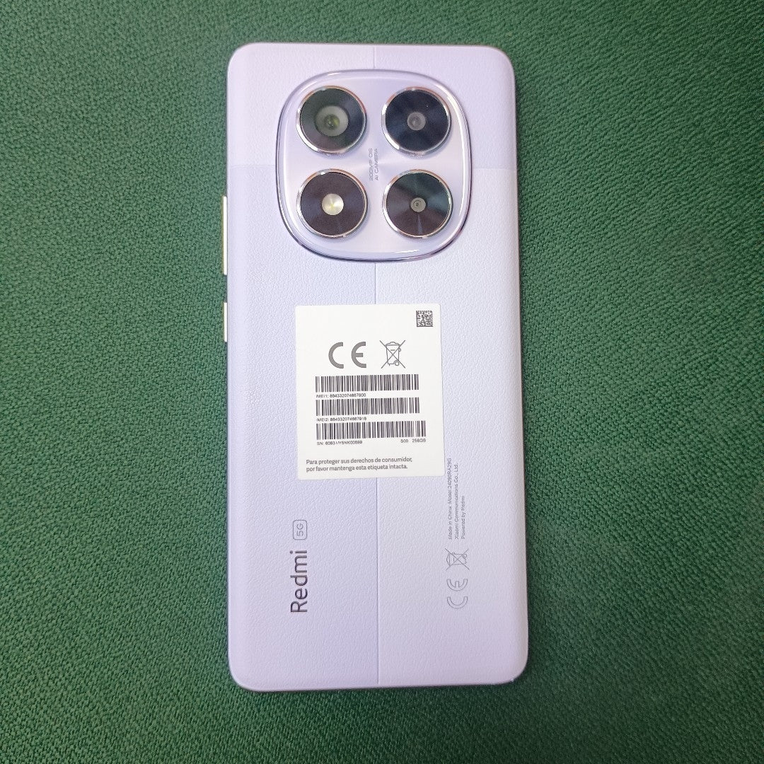 CELULAR XIAOMI REDMI NOTE 14 PRO 5G 24090RA29G (2025) 256 GB 8 GB RAM (SEMINUEVO)