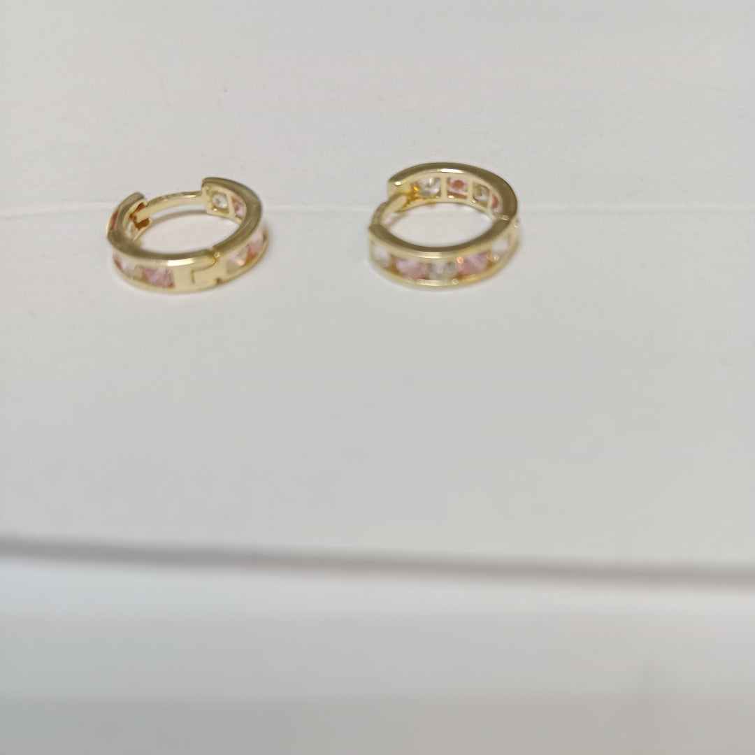 ARRACADAS PAR ORO 14 K 1.4 GRMS (SEMINUEVO)