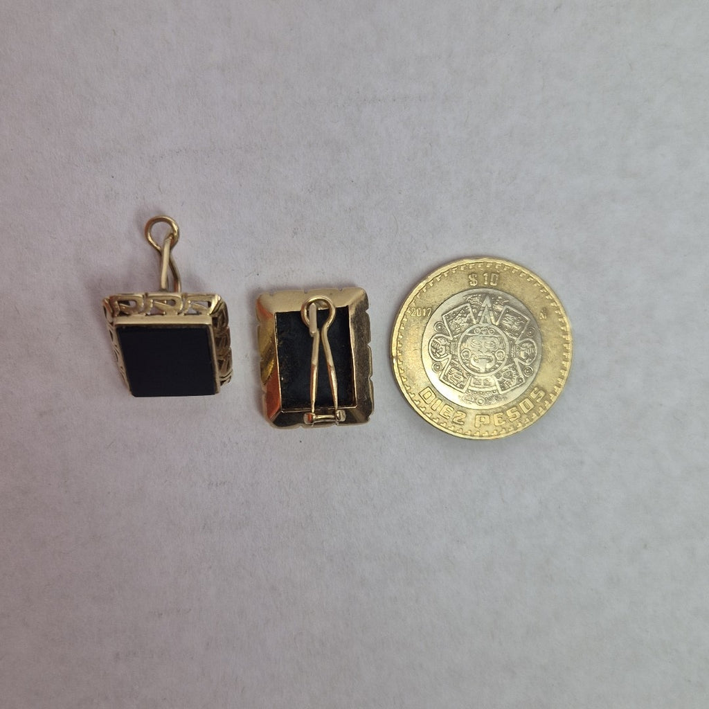 ARETES PAR ORO 14 K 8,50 GRMS (SEMINUEVO)