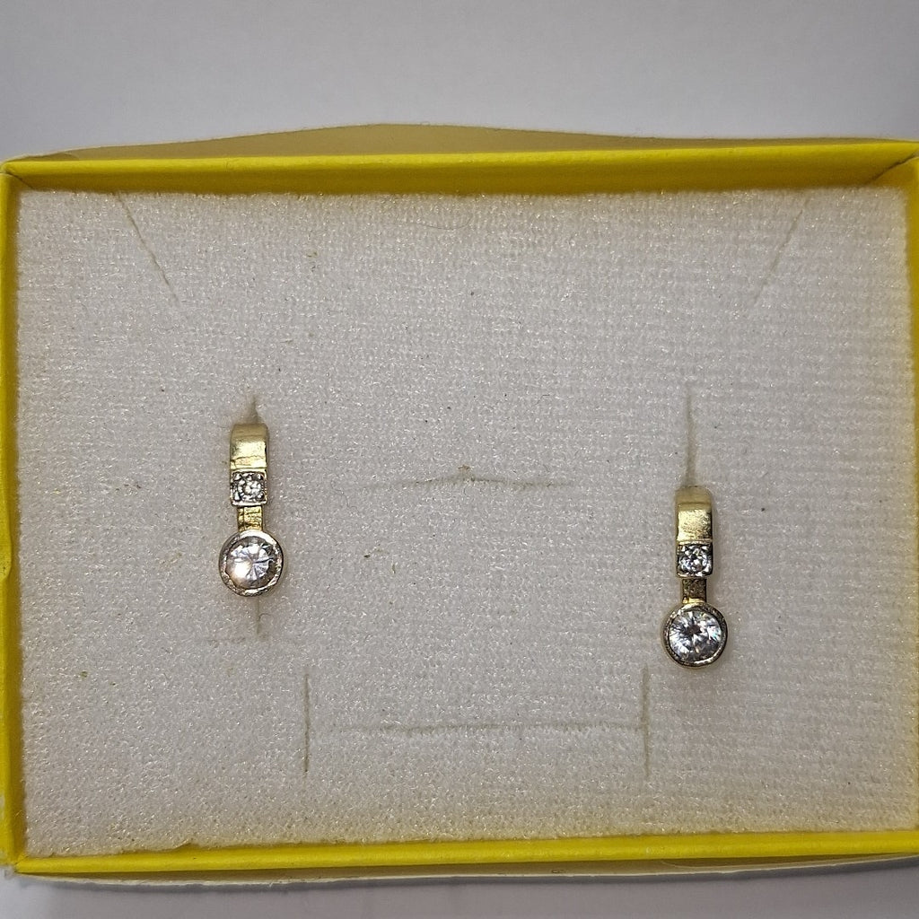 ARETES PAR ORO 14 K 2,70 GRMS (SEMINUEVO)