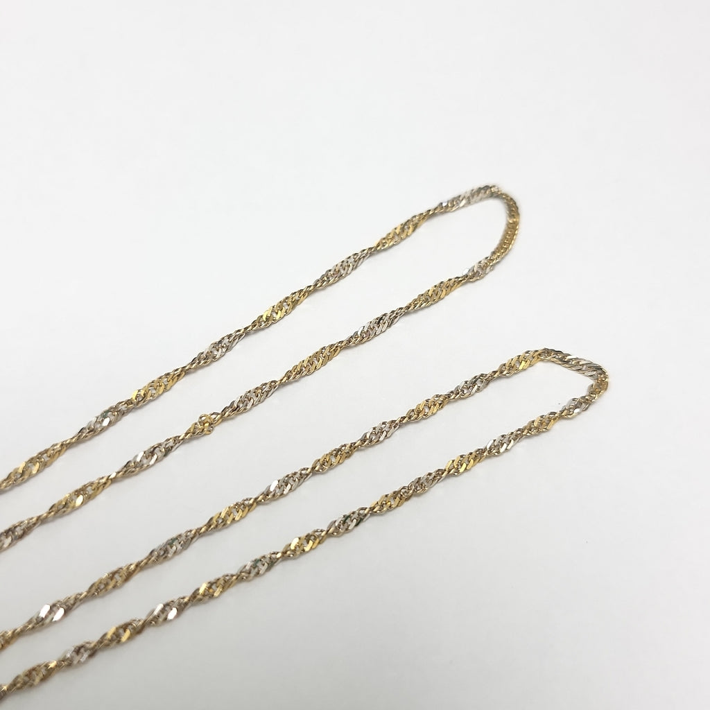 CADENA ORO 14 K 2,20 GRMS (SEMINUEVO)