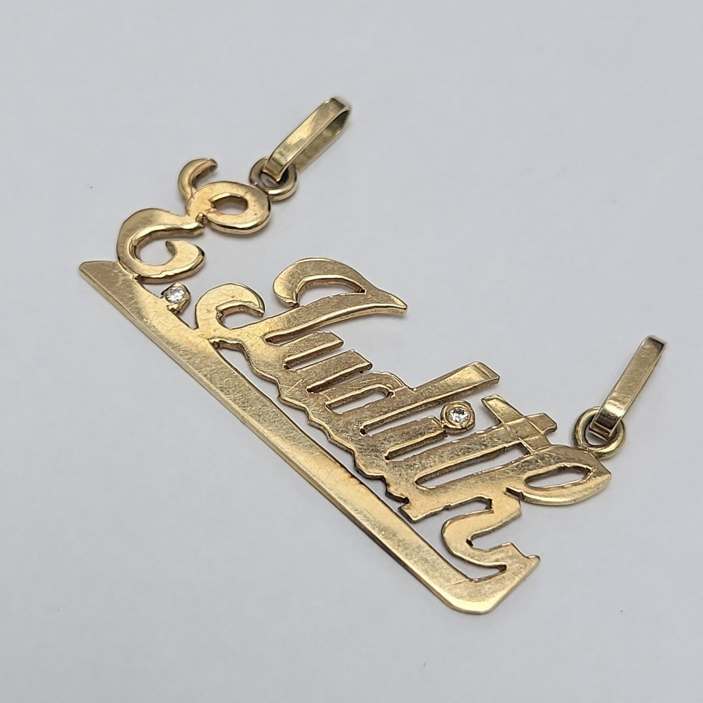 DIJE ORO 14 K 3,10 GRMS (SEMINUEVO)