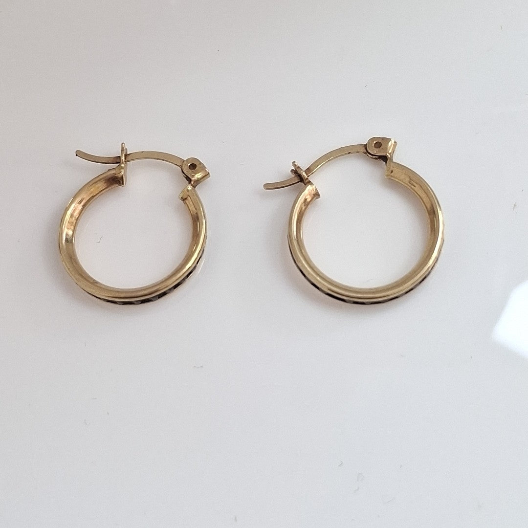 ARRACADAS PAR ORO 10 K 1,50 GRMS (SEMINUEVO)