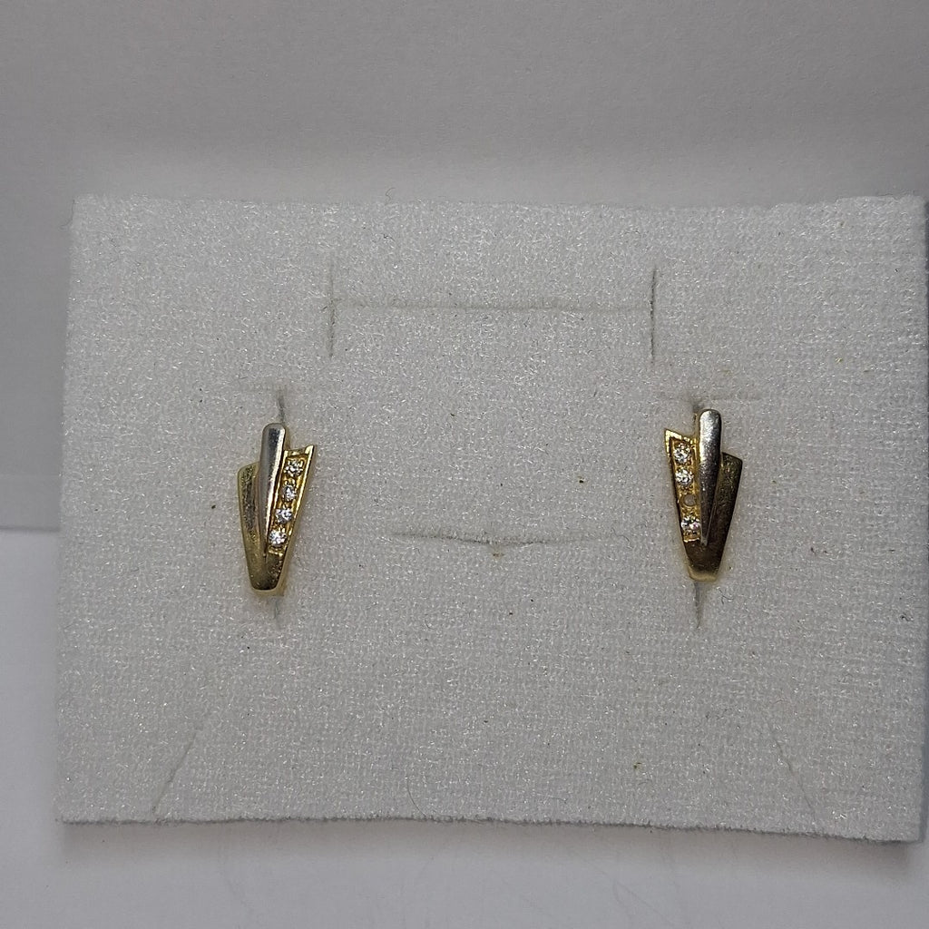 ARETES PAR ORO 14 K 3,20 GRMS (SEMINUEVO)