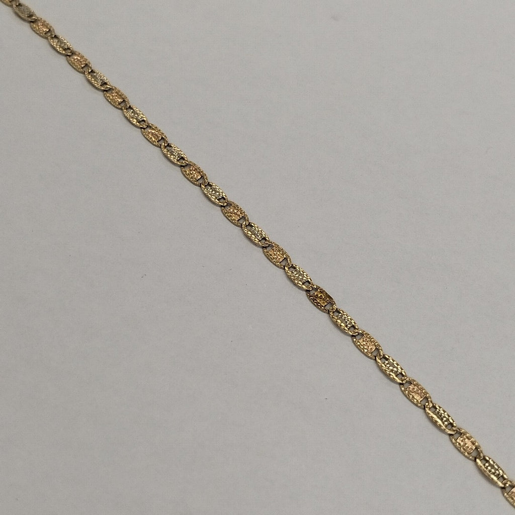 CADENA ORO COMBINADO 14 K 3.7 GRMS (SEMINUEVO)