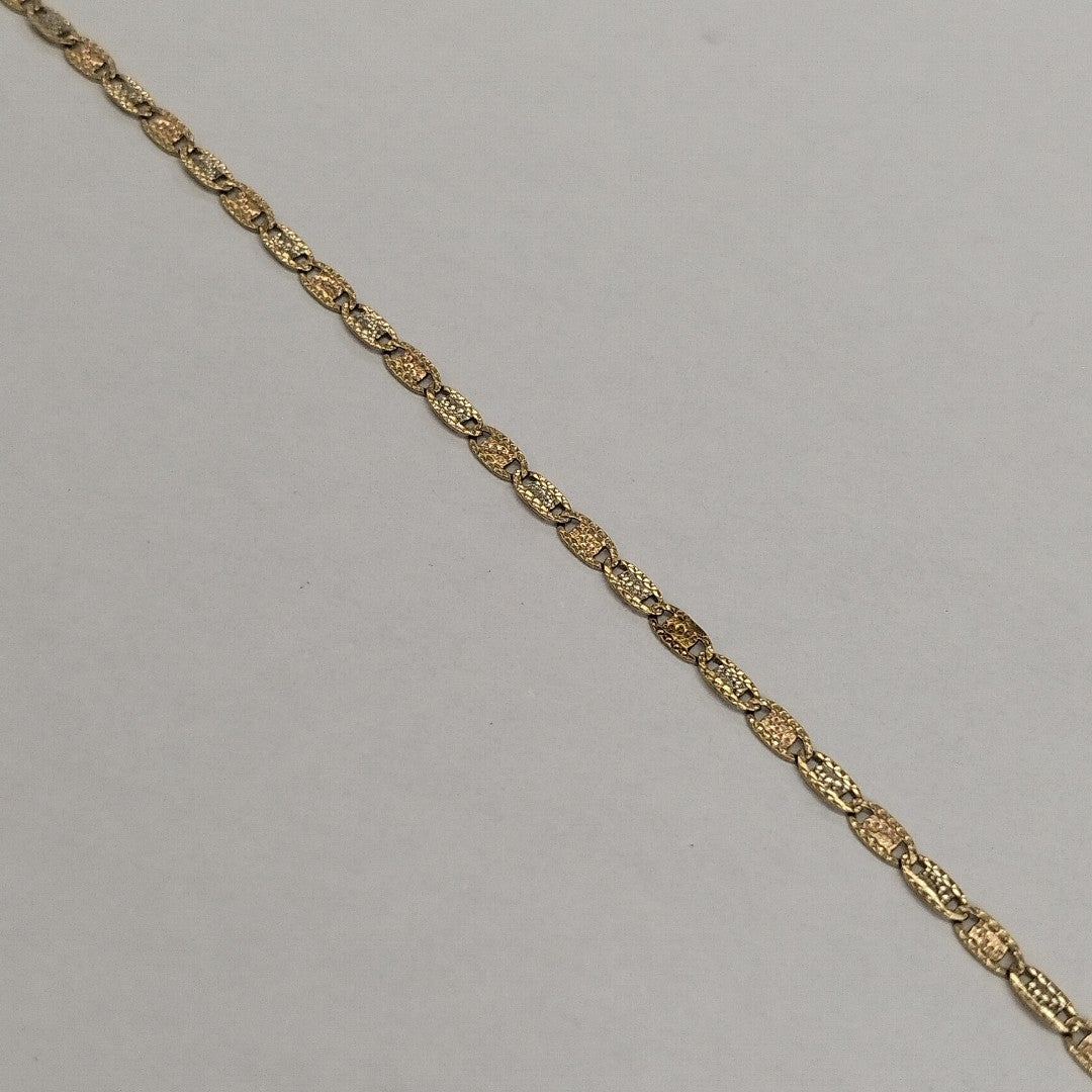 CADENA ORO COMBINADO 14 K 3.7 GRMS (SEMINUEVO)