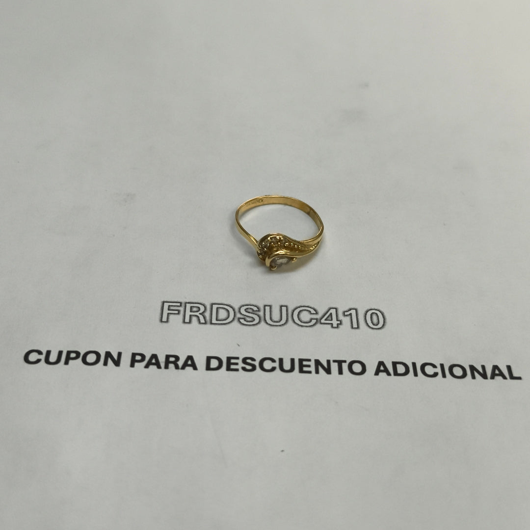 ANILLITO ORO 14 K 1.9 GRMS (SEMINUEVO)