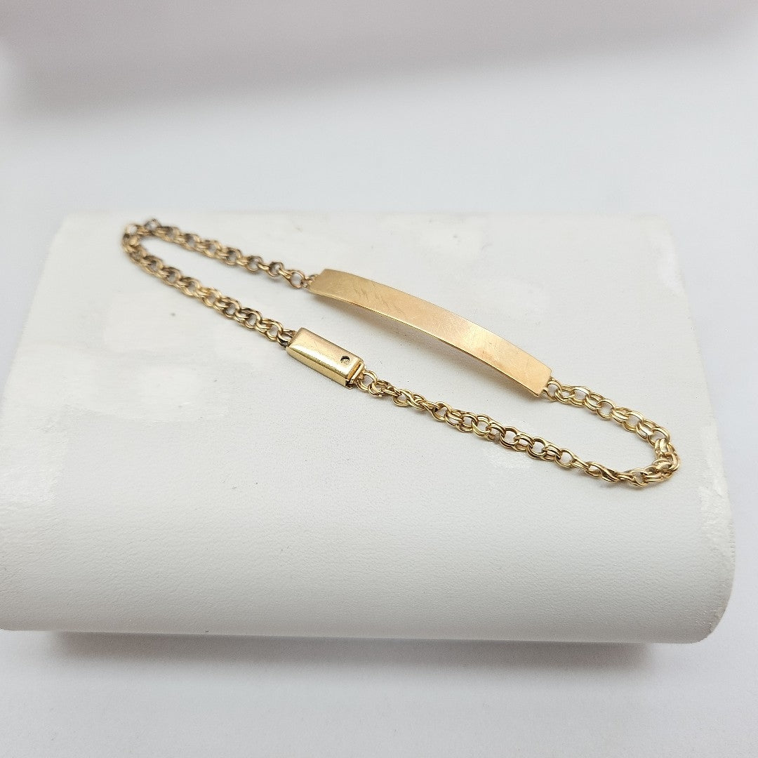 ESCLAVA ORO 10 K 4 GRMS (SEMINUEVO)